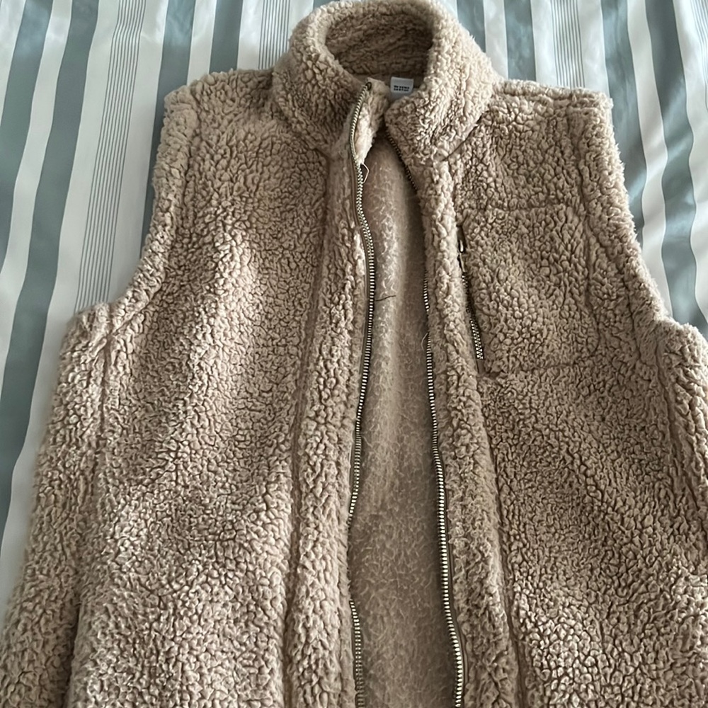 Fuzzy vest